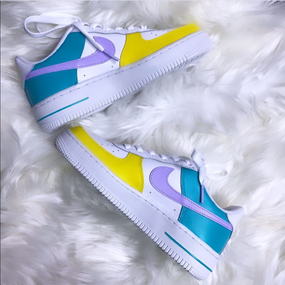 Nike Air Force 1s Retro Custom Sneakers - Picture 3 of 11